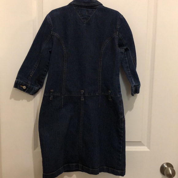🌻3/$20 Girls Tommy Hilfiger jean dress - Picture 4 of 6